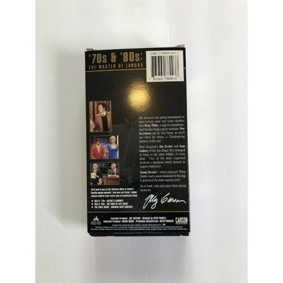 Johnny Carson: His Favorite Moments from the Tonight Show 3 Volume Set VHS - Picture 6 of 10